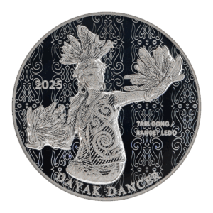 Dayak Dancer - Silverised