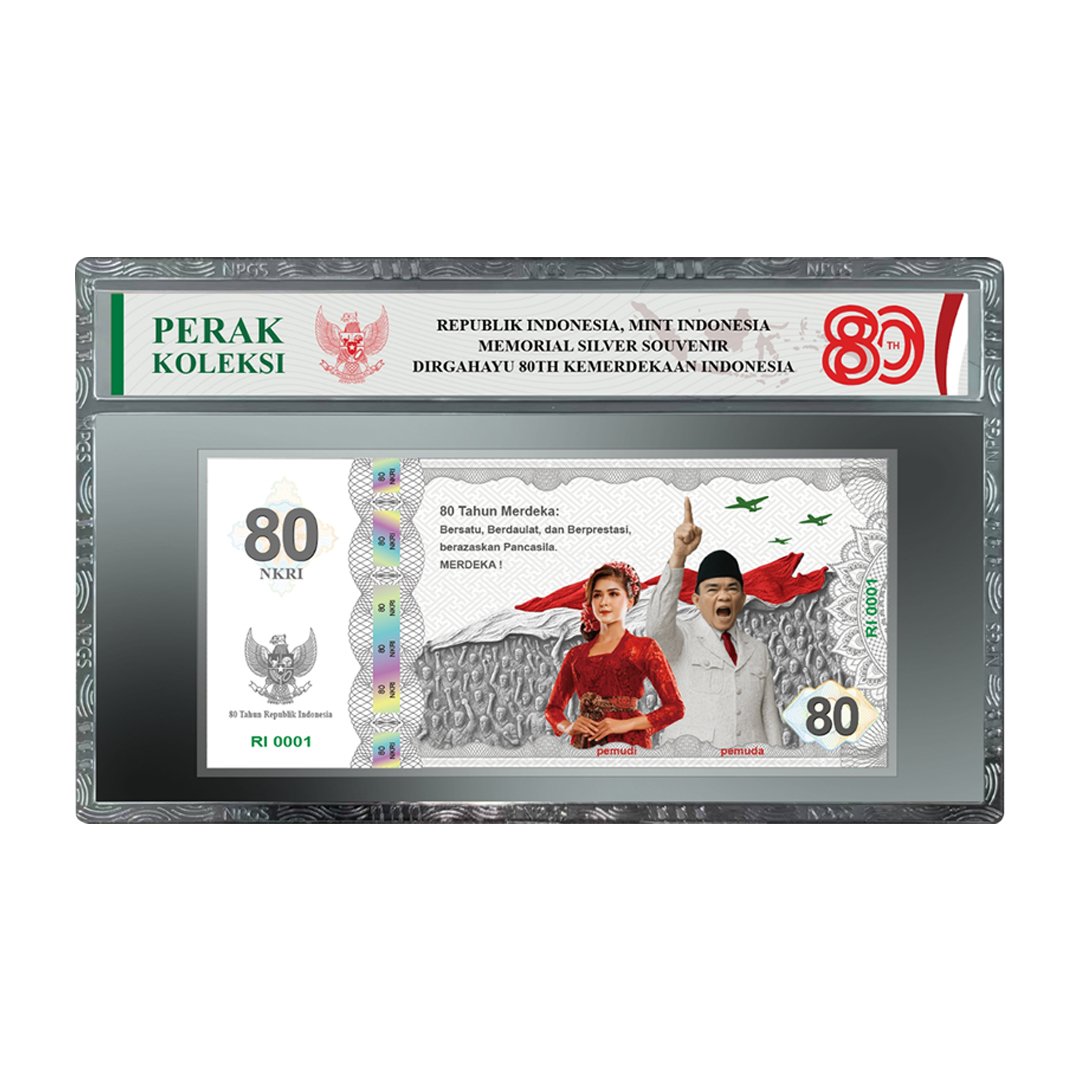 80th Independence Day Indonesian Youth Silver Note - Image 4
