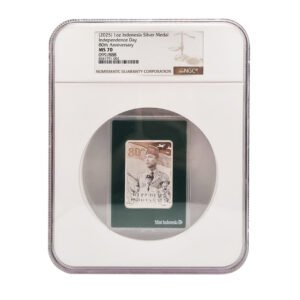 80th Independence Day Indonesia - Choice Number 099 / 888 - Highest Score NGC 70