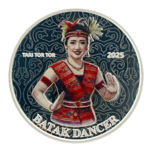 Batak Dancer - Silver Colorised