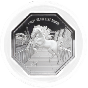Silver Coin 1oz - 2026 Singapore Lunar Horse