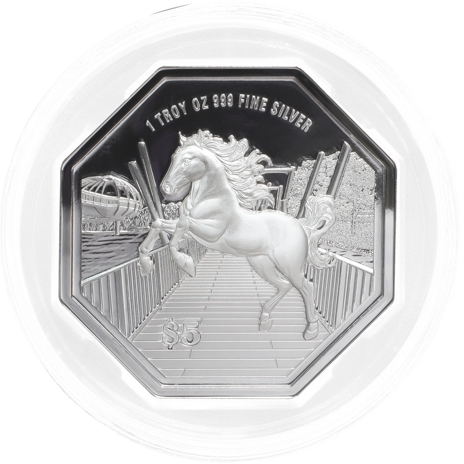 Silver Coin 1oz - 2026 Singapore Lunar Horse