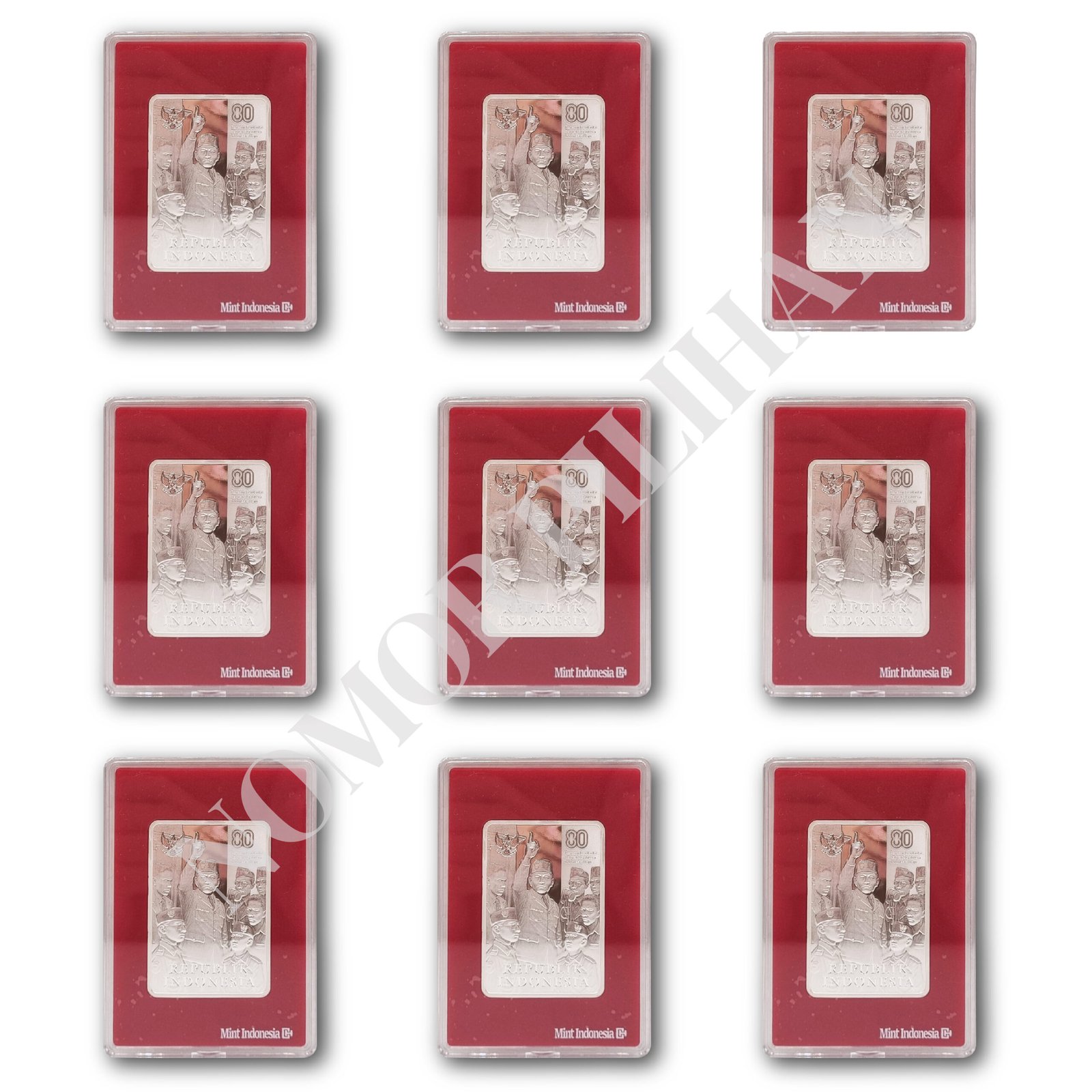 80th Independence Day Flag Ceremony Bar Set Choice Number 111 - 999